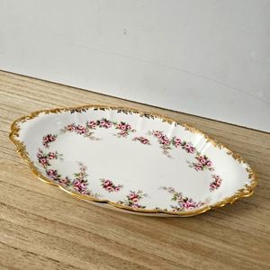 Vintage Collectible Royal Albert Dimity Rose Tray for Creamer & Open Sugar